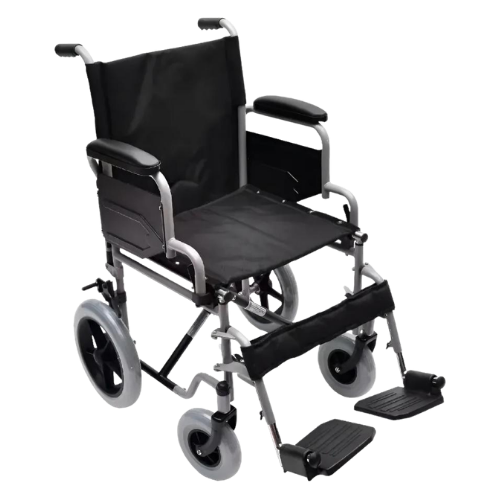 Silla de Ruedas de Traslado Manual